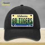 Go Tigers Novelty License Plate Hat Unconstructed Cotton / Black