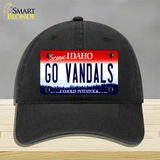 Go Vandals Novelty License Plate Hat Unconstructed Cotton / Black