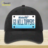 Go Hilltoppers Novelty License Plate Hat Tag Unconstructed Cotton / Black