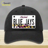 Blue Jays Novelty License Plate Hat Unconstructed Cotton / Black