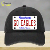 Go Eagles Novelty License Plate Hat Unconstructed Cotton / Black