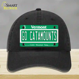 Go Catamounts Novelty License Plate Hat Unconstructed Cotton / Black