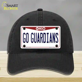 Go Guardians Ohio Novelty License Plate Hat Tag Unconstructed Cotton / Black