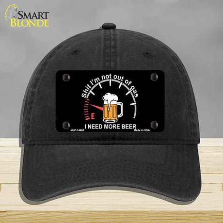 I Need More Beer Novelty License Plate Hat HAT-MLP-14461