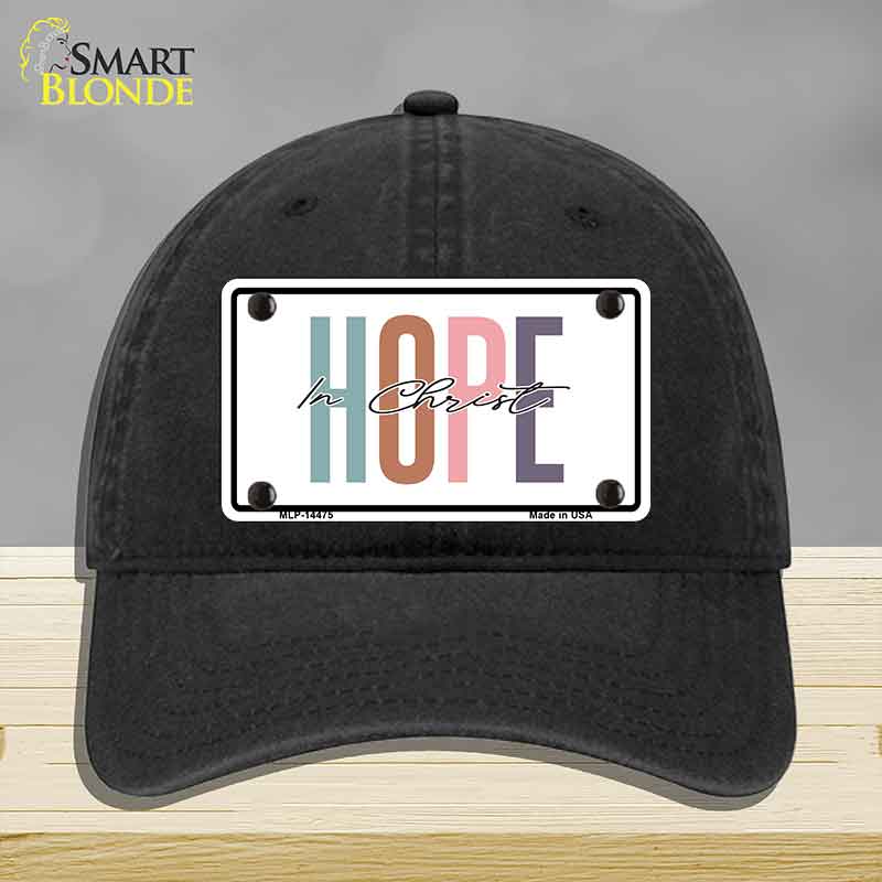 Hope In Christ Novelty License Plate Hat HAT-MLP-14475