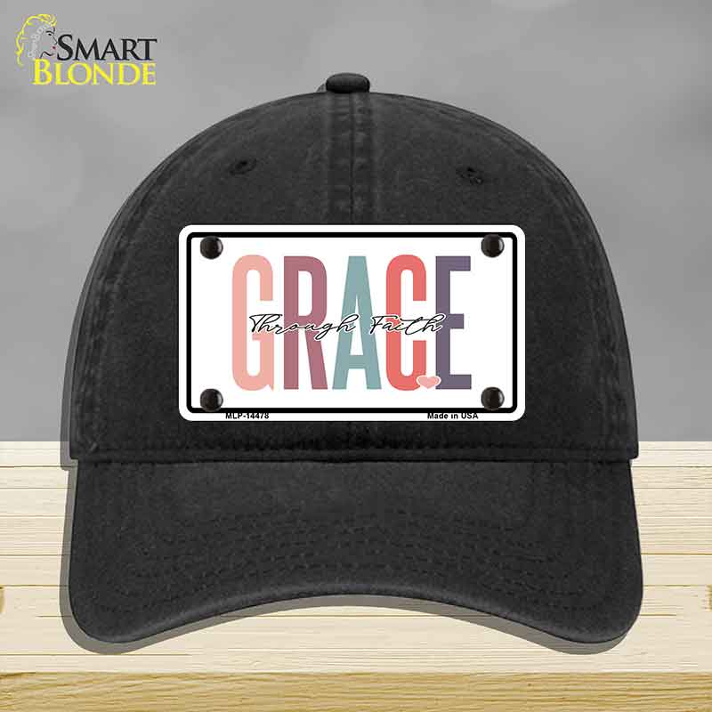 Grace Through Faith Novelty License Plate Hat HAT-MLP-14478