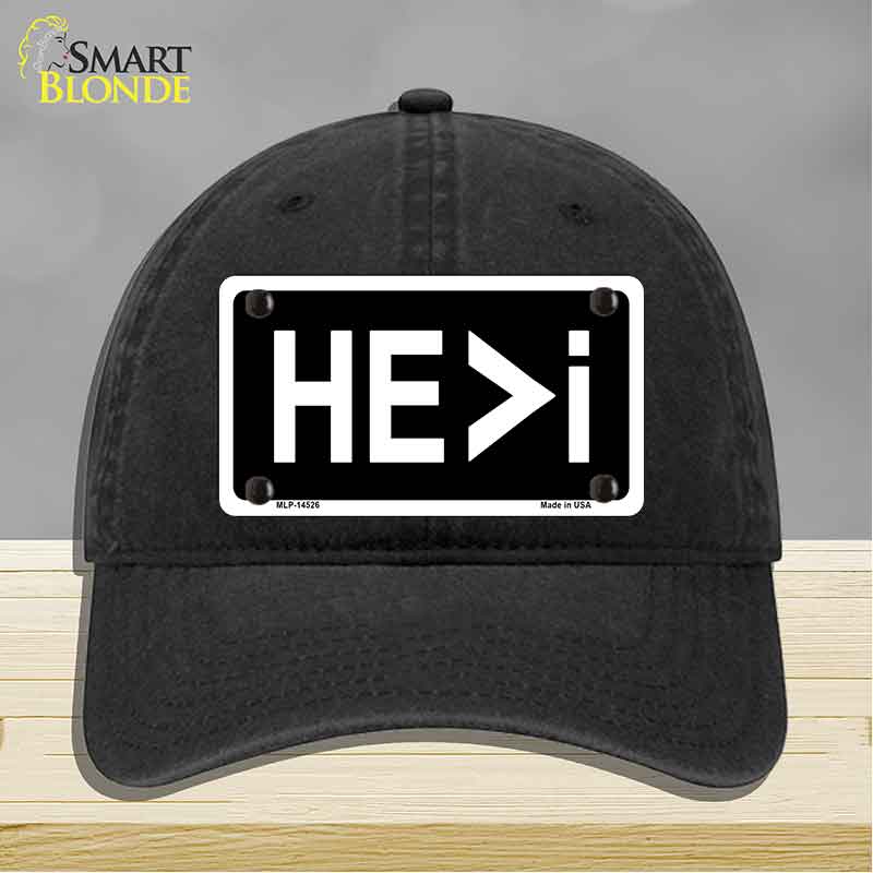 HE>i Novelty License Plate Hat HAT-MLP-14526