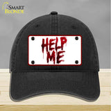 Help Me Bloody Novelty License Plate Hat HAT-MLP-14539