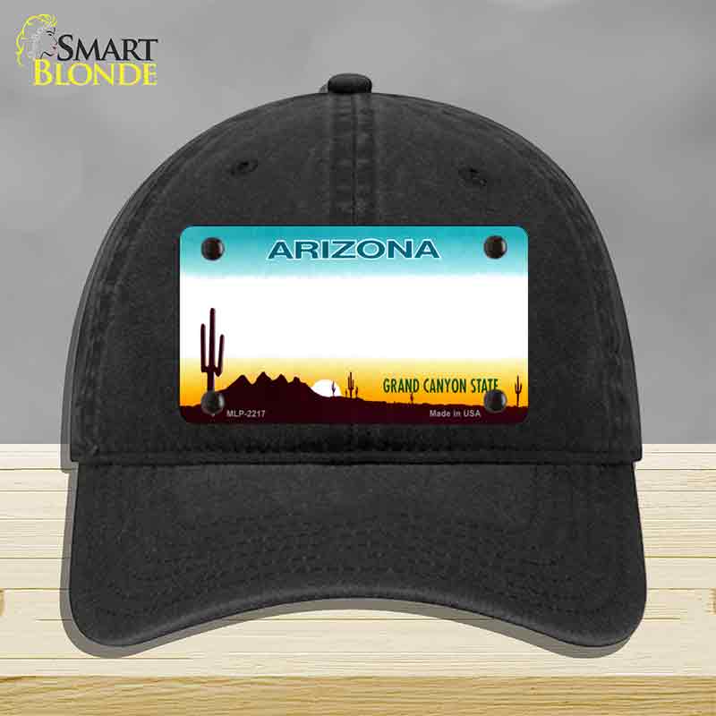 Arizona State Blank Novelty License Plate Hat HAT-MLP-2217