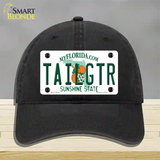 Tailgtr Florida Novelty License Plate Hat Unconstructed Cotton / Black