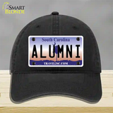 Alumni South Carolina Novelty License Plate Hat Unconstructed Cotton / Black