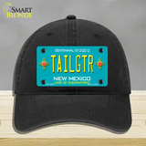 Tailgtr New Mexico Novelty License Plate Hat Unconstructed Cotton / Black