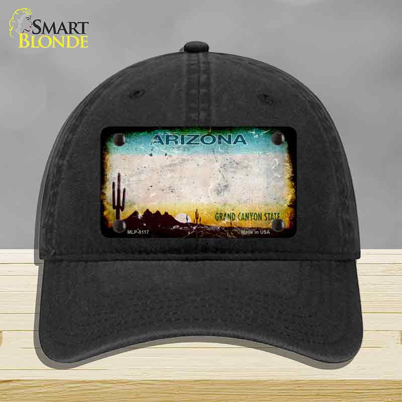 Arizona State Rusty Novelty License Plate Hat HAT-MLP-8117