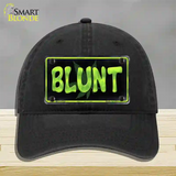 Blunt Novelty License Plate Hat Unconstructed Cotton / Black