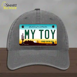 My Toy Arizona Novelty License Plate Hat Unconstructed Cotton / Charcoal