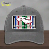 Persian Gulf Veteran Novelty License Plate Hat Unconstructed Cotton / Charcoal