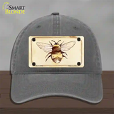 Bumble Bee Watercolor Novelty License Plate Hat Unconstructed Cotton / Charcoal