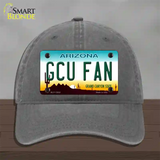 Grand Canyon Univ Fan Novelty License Plate Hat Unconstructed Cotton / Charcoal