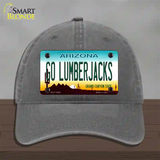 Go Lumberjacks Novelty License Plate Hat Unconstructed Cotton / Charcoal