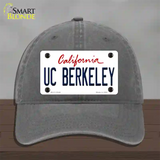 UC Berkeley Novelty License Plate Hat Unconstructed Cotton / Charcoal