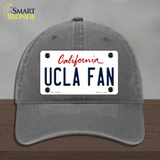 UCLA Fan Novelty License Plate Hat Unconstructed Cotton / Charcoal