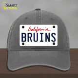 Bruins Novelty License Plate Hat Unconstructed Cotton / Charcoal