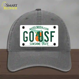 Go USF Novelty License Plate Hat Unconstructed Cotton / Charcoal