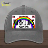 Warriors Novelty License Plate Hat Unconstructed Cotton / Charcoal