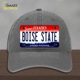 Boise State Novelty License Plate Hat Unconstructed Cotton / Charcoal