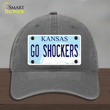 Go Shockers Novelty License Plate Hat Tag Unconstructed Cotton / Charcoal