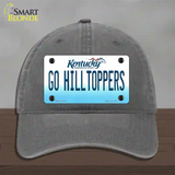 Go Hilltoppers Novelty License Plate Hat Tag Unconstructed Cotton / Charcoal