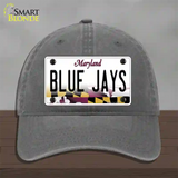 Blue Jays Novelty License Plate Hat Unconstructed Cotton / Charcoal