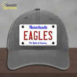 Eagles Novelty License Plate Hat Unconstructed Cotton / Charcoal