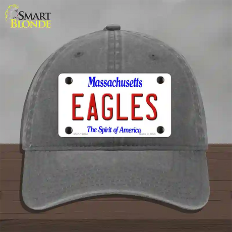 Eagles Novelty License Plate Hat Unconstructed Cotton / Charcoal