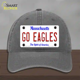 Go Eagles Novelty License Plate Hat Unconstructed Cotton / Charcoal