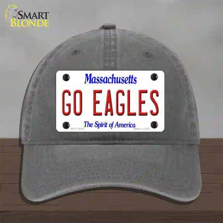 Go Eagles Novelty License Plate Hat Unconstructed Cotton / Charcoal