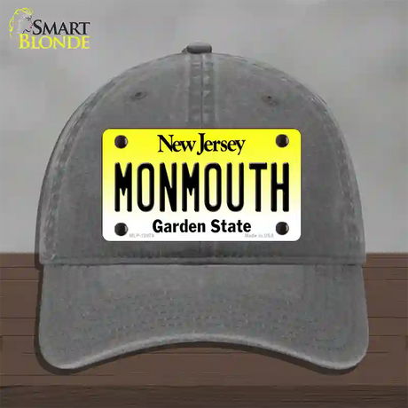 Monmouth Novelty License Plate Hat Unconstructed Cotton / Charcoal