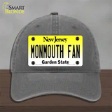 Monmouth Fan Novelty License Plate Hat Unconstructed Cotton / Charcoal