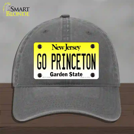 Go Princeton Novelty License Plate Hat Unconstructed Cotton / Charcoal