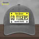 New Jersey Go Tigers Novelty License Plate Hat Unconstructed Cotton / Charcoal