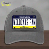 Wildcats Fan Pennsylvania Novelty License Plate Hat Unconstructed Cotton / Charcoal