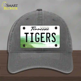 Tiger Tennessees Novelty License Plate Hat Unconstructed Cotton / Charcoal