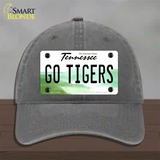 Tennessee Go Tigers Novelty License Plate Hat Unconstructed Cotton / Charcoal