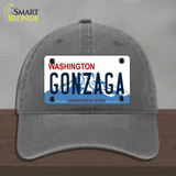 Gonzaga Novelty License Plate Hat Unconstructed Cotton / Charcoal