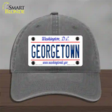 Georgetown Novelty License Plate Hat Unconstructed Cotton / Charcoal