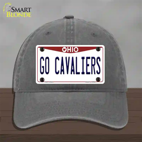 Go Cavaliers Novelty License Plate Hat Tag Unconstructed Cotton / Charcoal