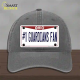 Number 1 Guardians Fan Ohio Novelty License Plate Hat Tag Unconstructed Cotton / Charcoal