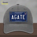 Agate Tennessee Blue Novelty License Plate Hat Tag Unconstructed Cotton / Charcoal