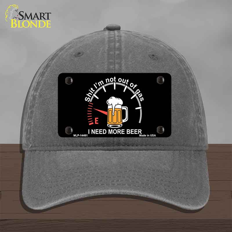 I Need More Beer Novelty License Plate Hat HAT-MLP-14461