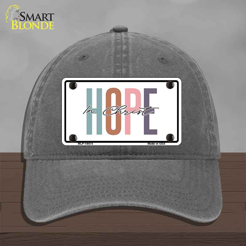 Hope In Christ Novelty License Plate Hat HAT-MLP-14475